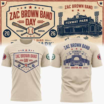 Limited Edition ZBB Day at Fenway Park Shirt