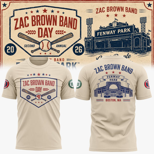 Limited Edition ZBB Day at Fenway Park Shirt