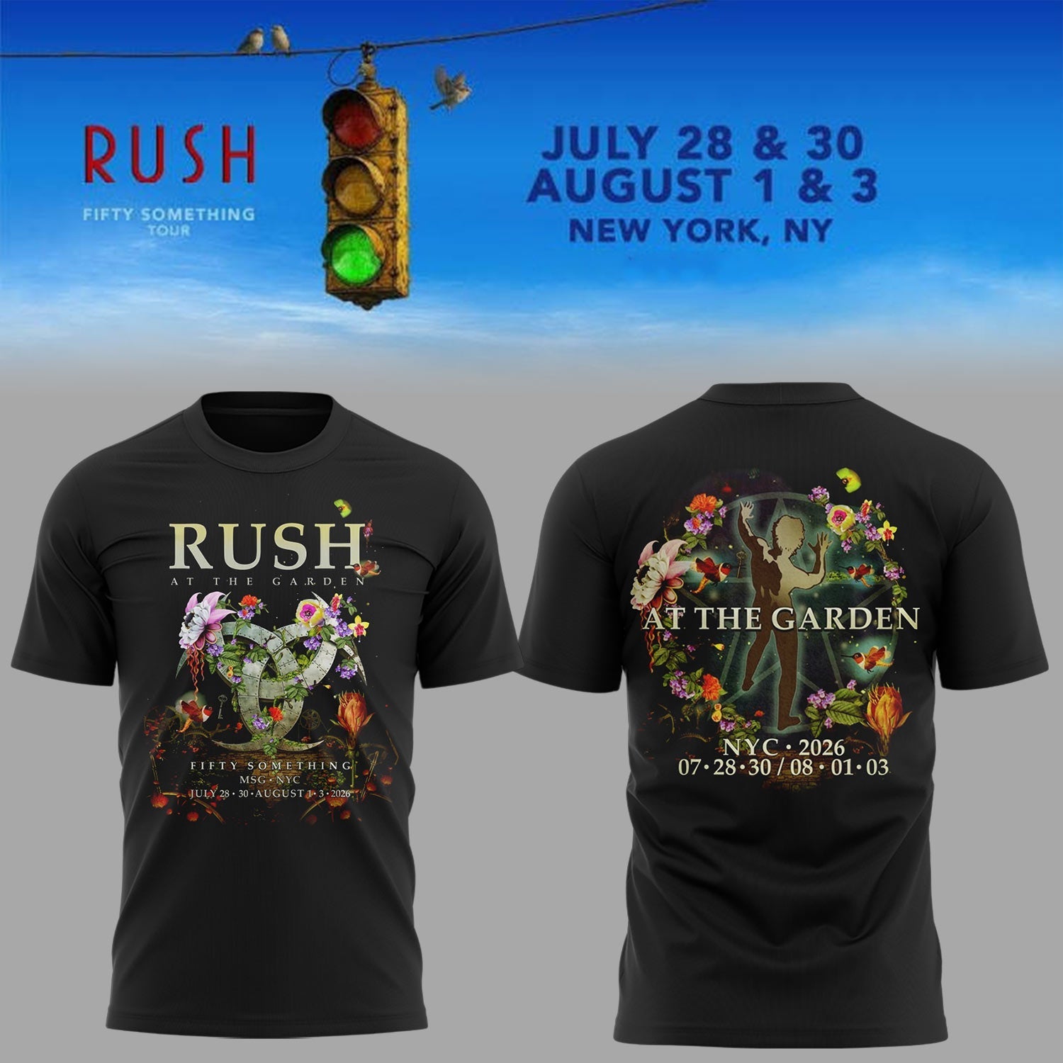 Limited Edition Fifty Something Tour at Madison Square Garden,NY Shirt