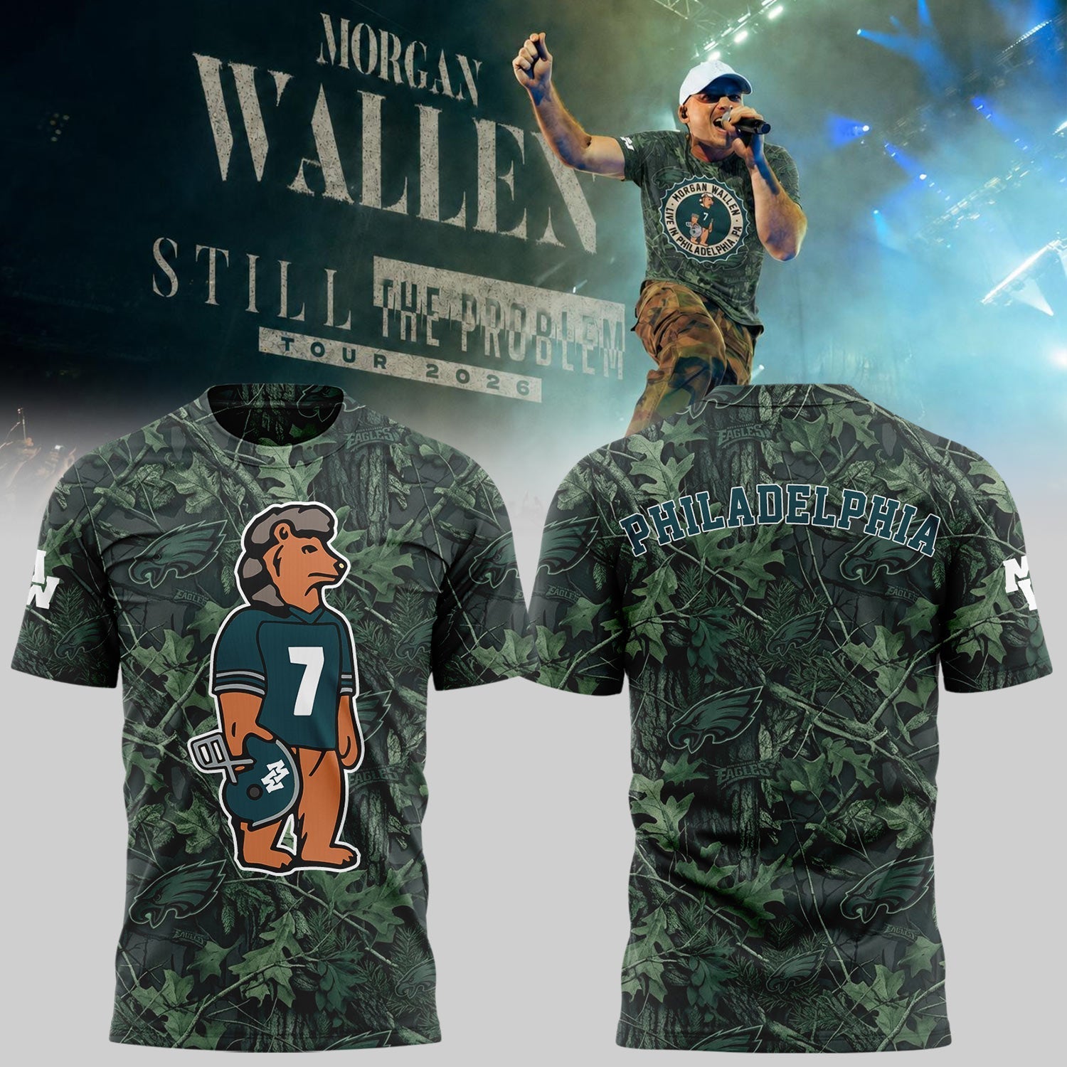 Limited Edition Still The Problem Tour 2026 At Lincoln Financial Field Shirt