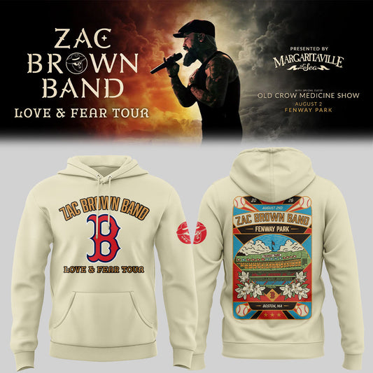 Limited Edition Love &amp; Fear Tour in Fenway Park Hoodie-KC08032621