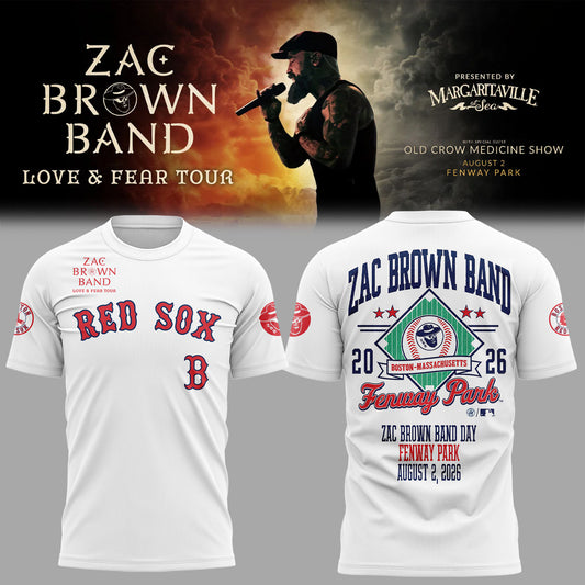 Limited Edition Love &amp; Fear Tour in Fenway Park Shirt-KC08032622
