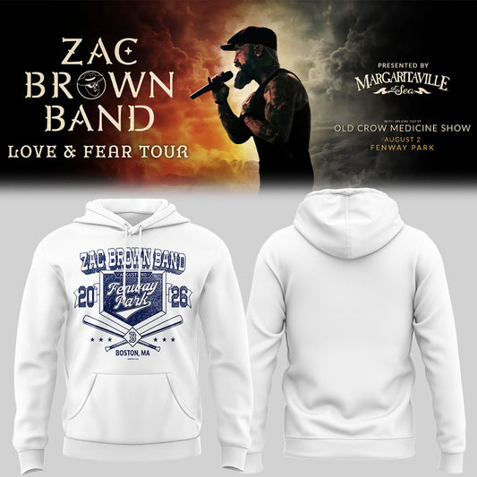 Limited Edition Love &amp; Fear Tour in Fenway Park Hoodie-KC08052601