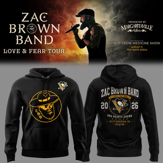 Limited Edition Love &amp; Fear Tour in PPG Paints Arena Hoodie-KC08142609