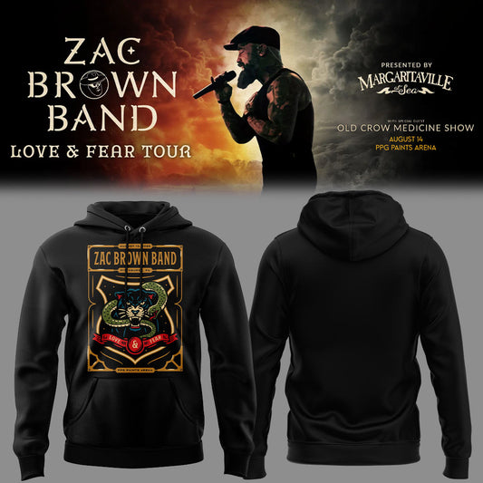 Limited Edition Love &amp; Fear Tour in PPG Paints Arena Hoodie-KC08142610