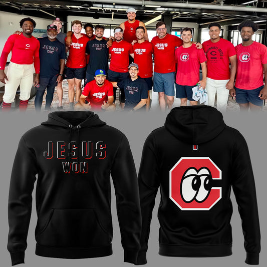 Limited Edition Jesus Won Hoodie-KC08142613