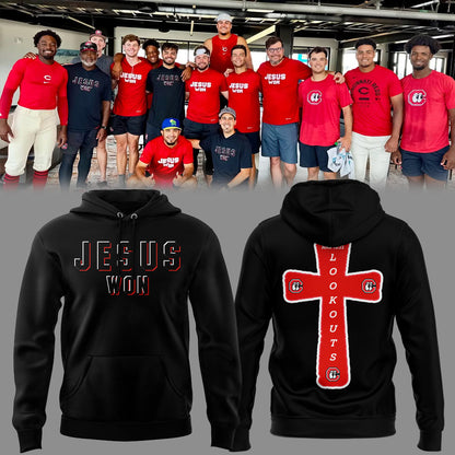 Limited Edition Jesus Won Hoodie-KC08142614