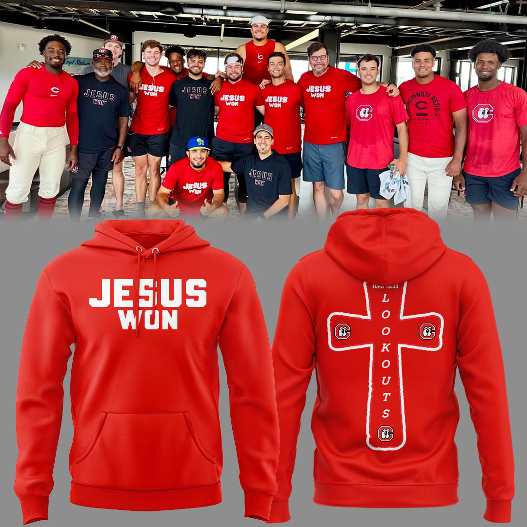 Limited Edition Jesus Won Hoodie-KC08142615