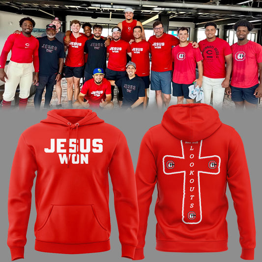 Limited Edition Jesus Won Hoodie-KC08142615