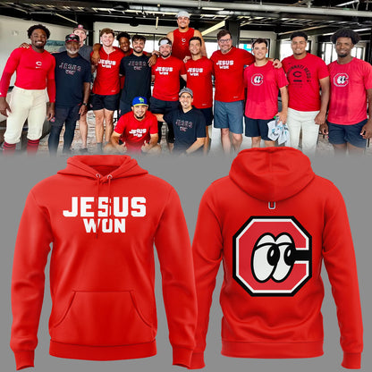 Limited Edition Jesus Won Hoodie-KC08142616