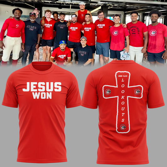 Limited Edition Jesus Won Shirt-KC08142617