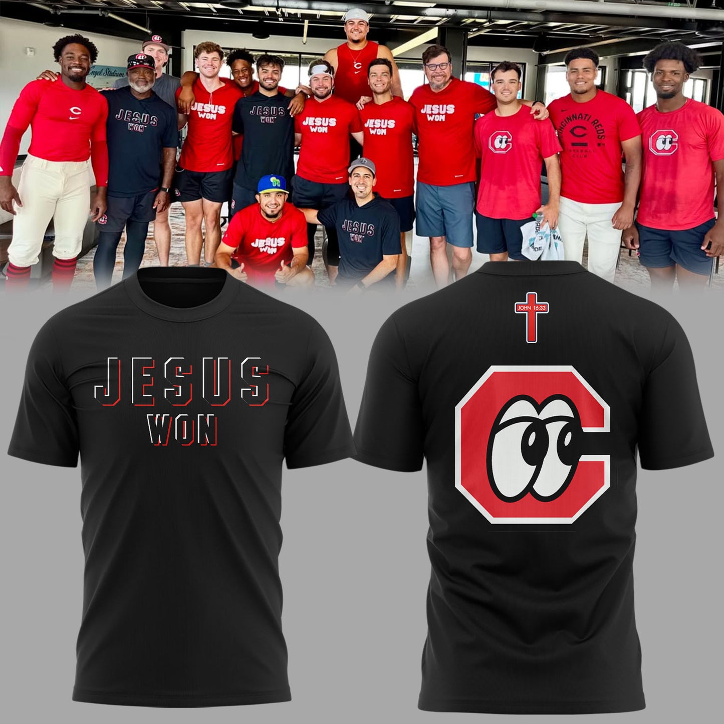 Limited Edition Jesus Won Shirt-KC08142619