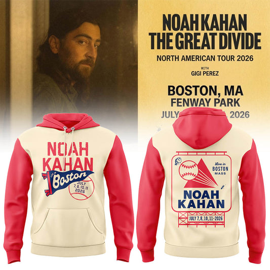 Limited Editon The Great Divide Tour At Fenway Park Boston Hoodie