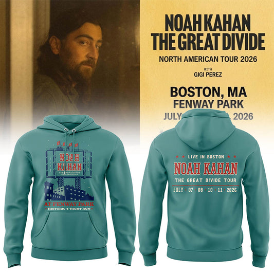 Limited Editon The Great Divide Tour At Fenway Park Boston Hoodie