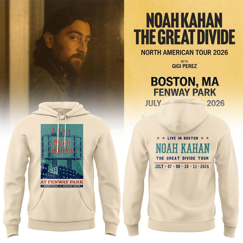 Limited Editon The Great Divide Tour At Fenway Park Boston Hoodie