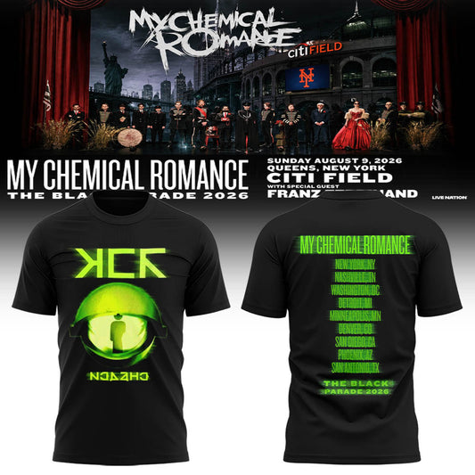 Limited Edition MCR Long Live The Black Parade Tour US 2026 Tshirt