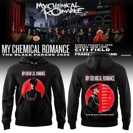 Limited Edition MCR Long Live The Black Parade Tour US 2026 Hoodie