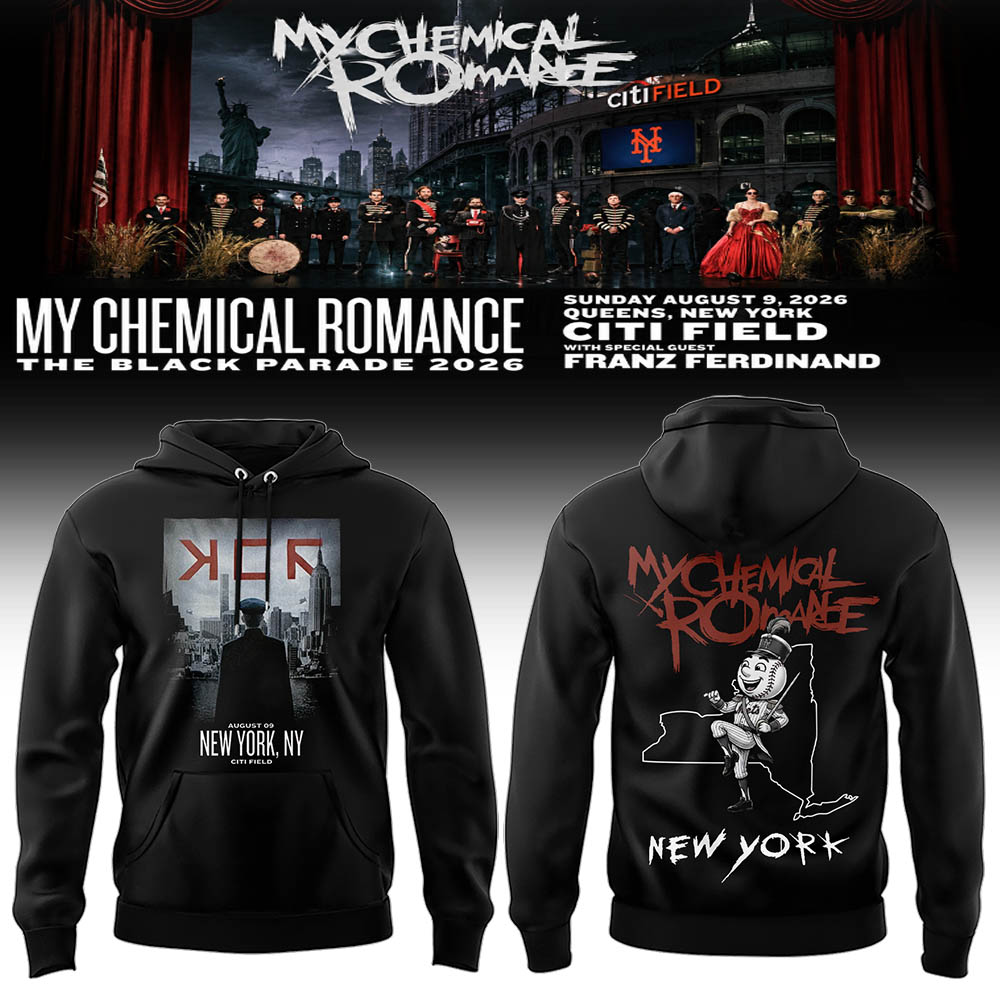 Limited Edition MCR Long Live The Black Parade Tour US 2026 Hoodie