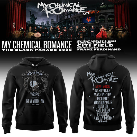 Limited Edition MCR Long Live The Black Parade Tour US 2026 Hoodie