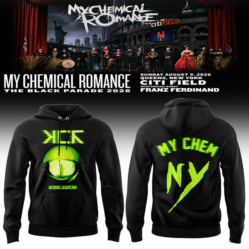 Limited Edition MCR Long Live The Black Parade Tour US 2026 Hoodie