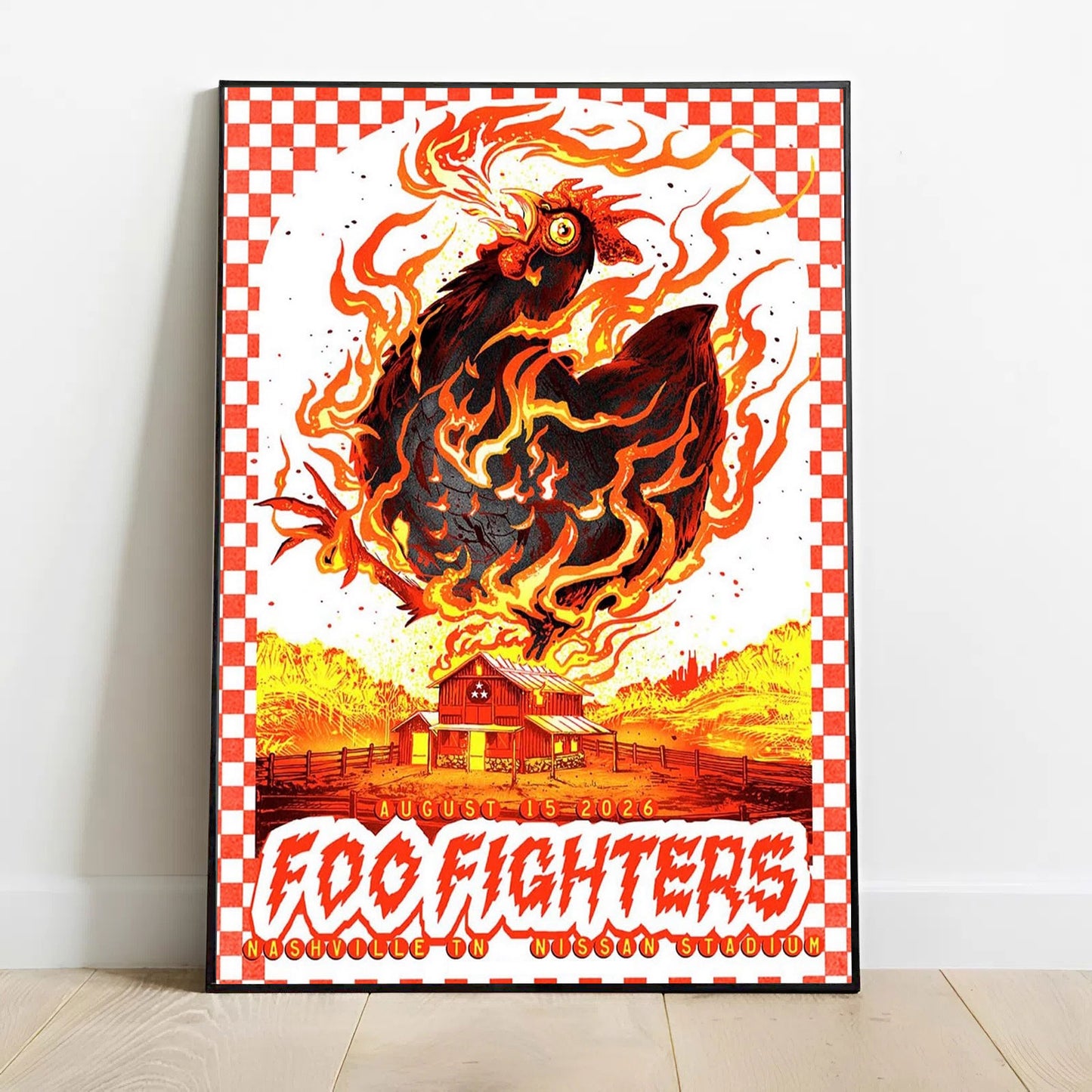 FF 🎸🎤 "Take Cover Tour 2026" in Nashville,TN Poster-LL260816001
