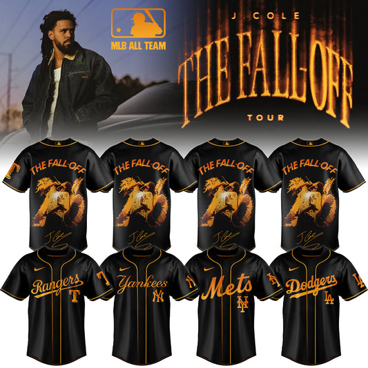 _MLB x J.Cole - "The Fall-Off Tour 2026" . Limited Edition Signature Jersey