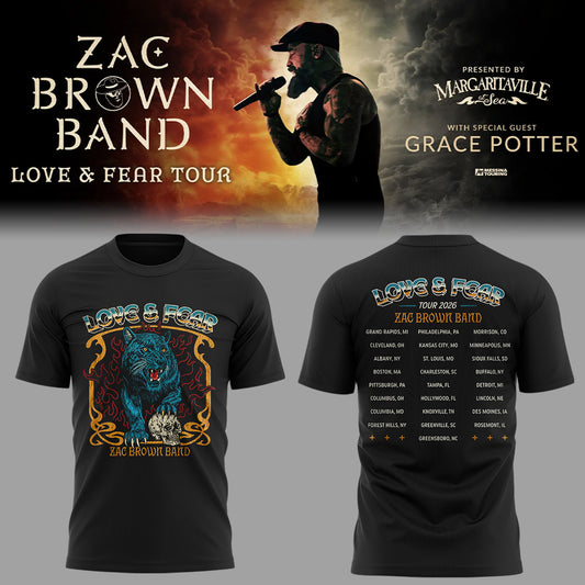 Limited Edition Love &amp; Fear Tour Shirt-ND07182603