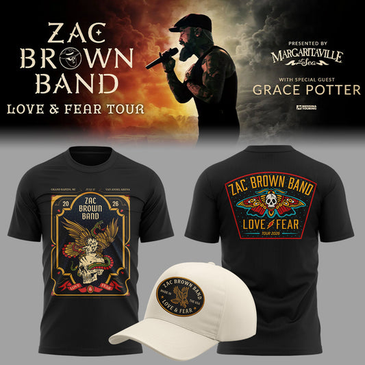 Limited Edition Love & Fear Tour in Grand Rapids,MI Shirt