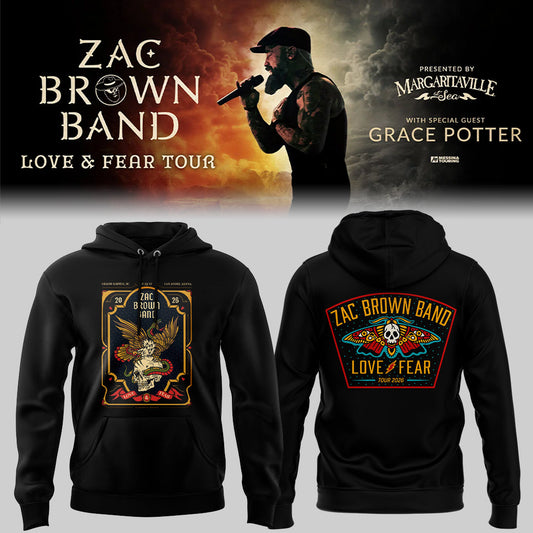 Limited Edition Love & Fear Tour in Grand Rapids,MI Hoodie