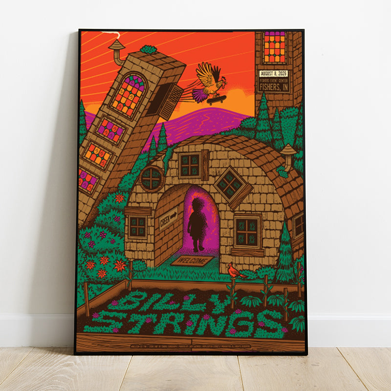 Limited Edition Billy Strings tour 2026 poster-ND08072610