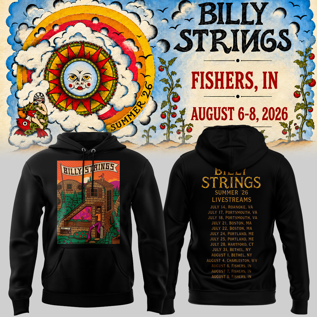 Limited Edition Billy Strings tour 2026 Hoodie-ND08072621