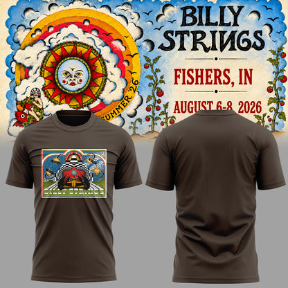 Limited Edition Billy Strings tour 2026 tshirt-ND08072630