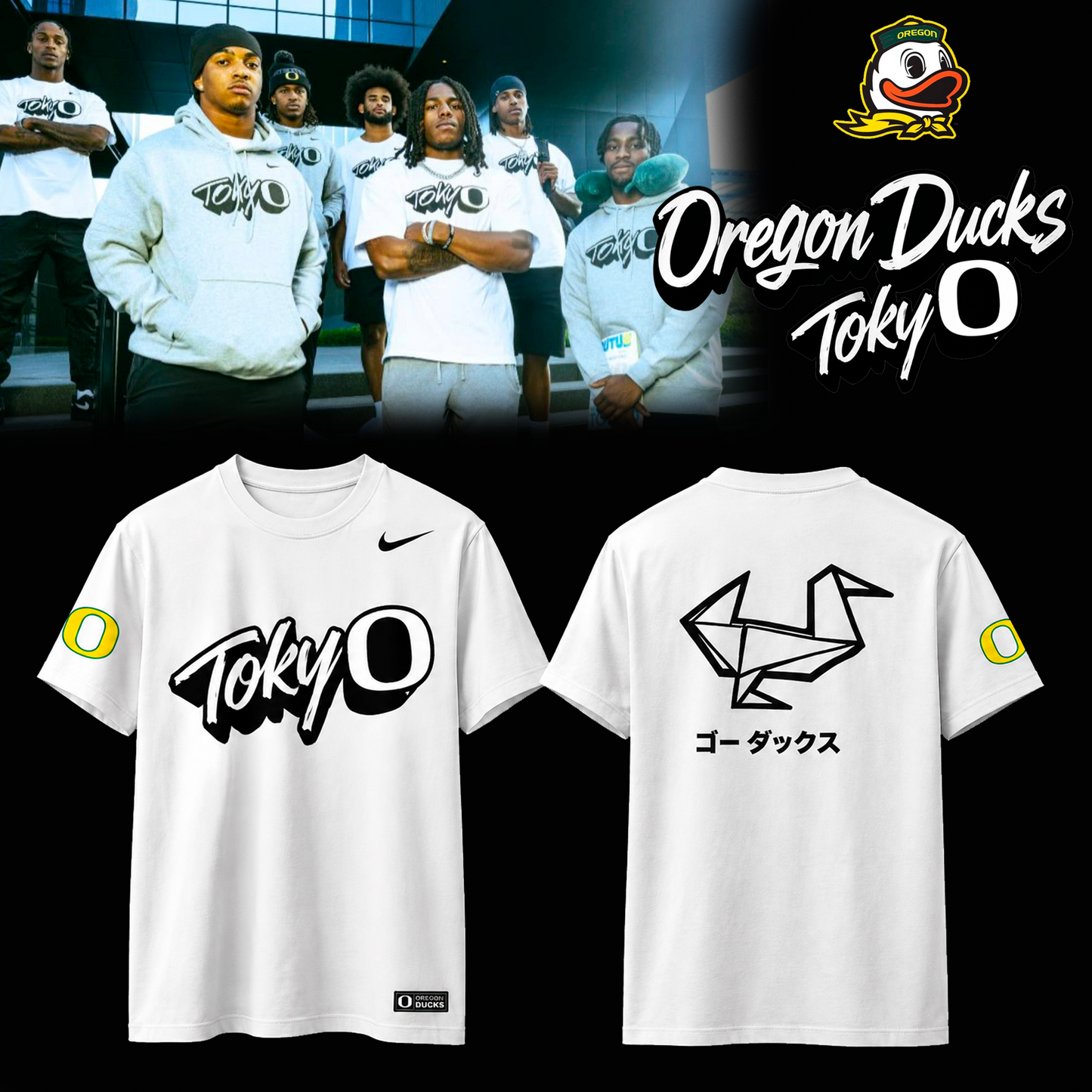 Oregon Ducks Release Tokyo Inspired Clothing Collection