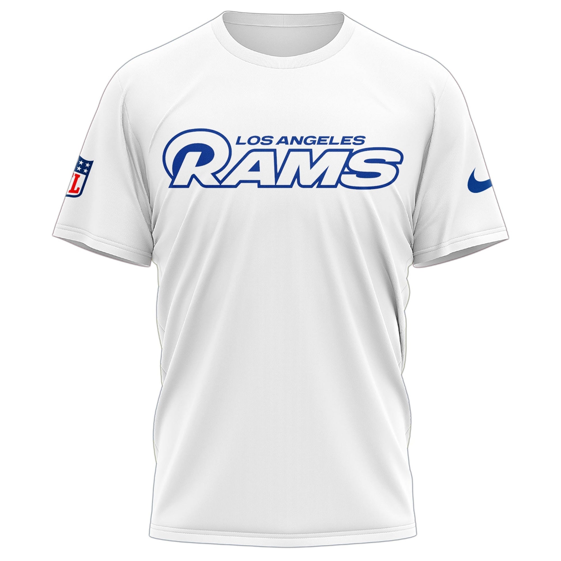 LAR Rams Classic Sol White Tee