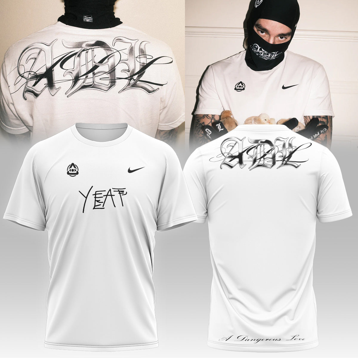 ..YEAT LOVE/LYFE Tour Signed TShirt