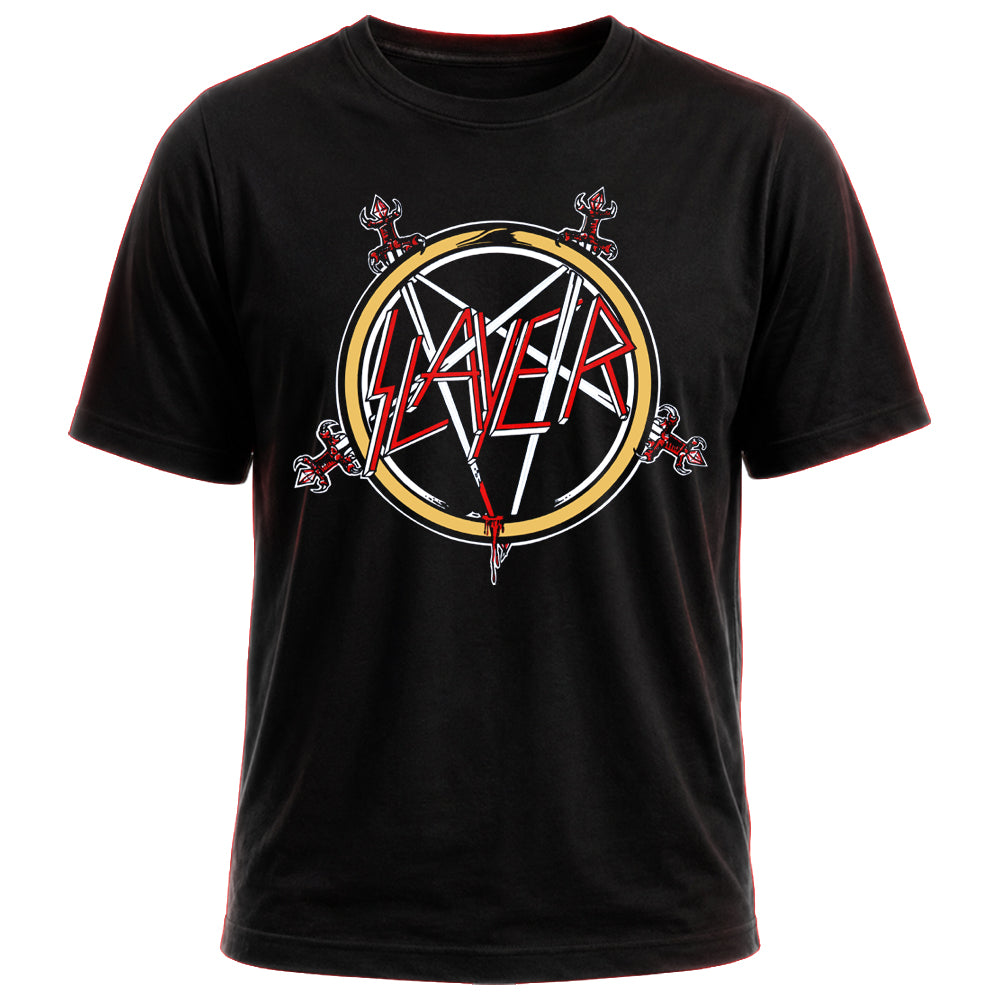 Camiseta Slayer Haunting Pentagram