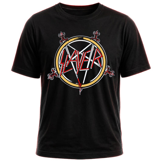 Camiseta Slayer Haunting Pentagram