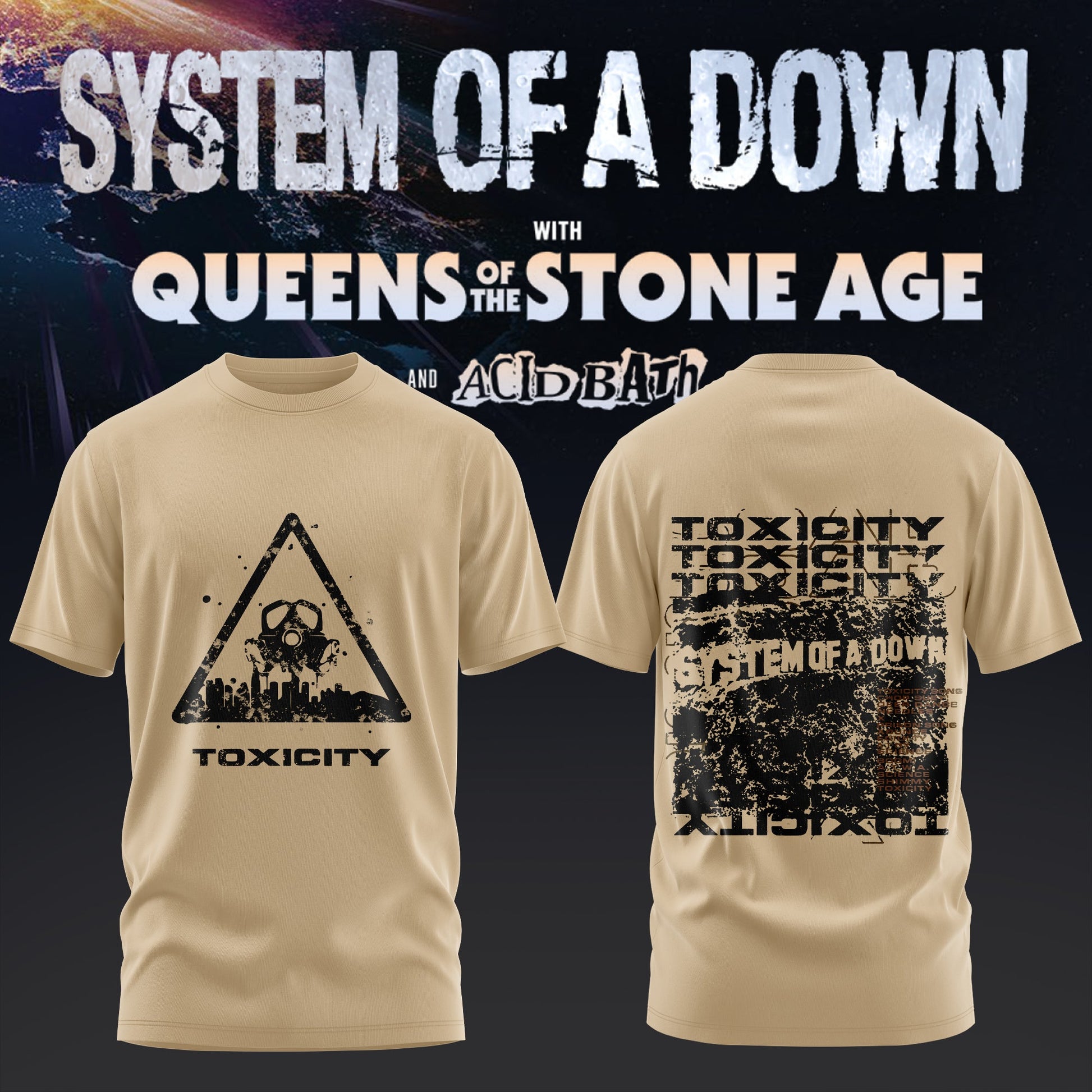 S.O.A.D -  UK &amp; EU Tour 2026 Limited T-Shirt