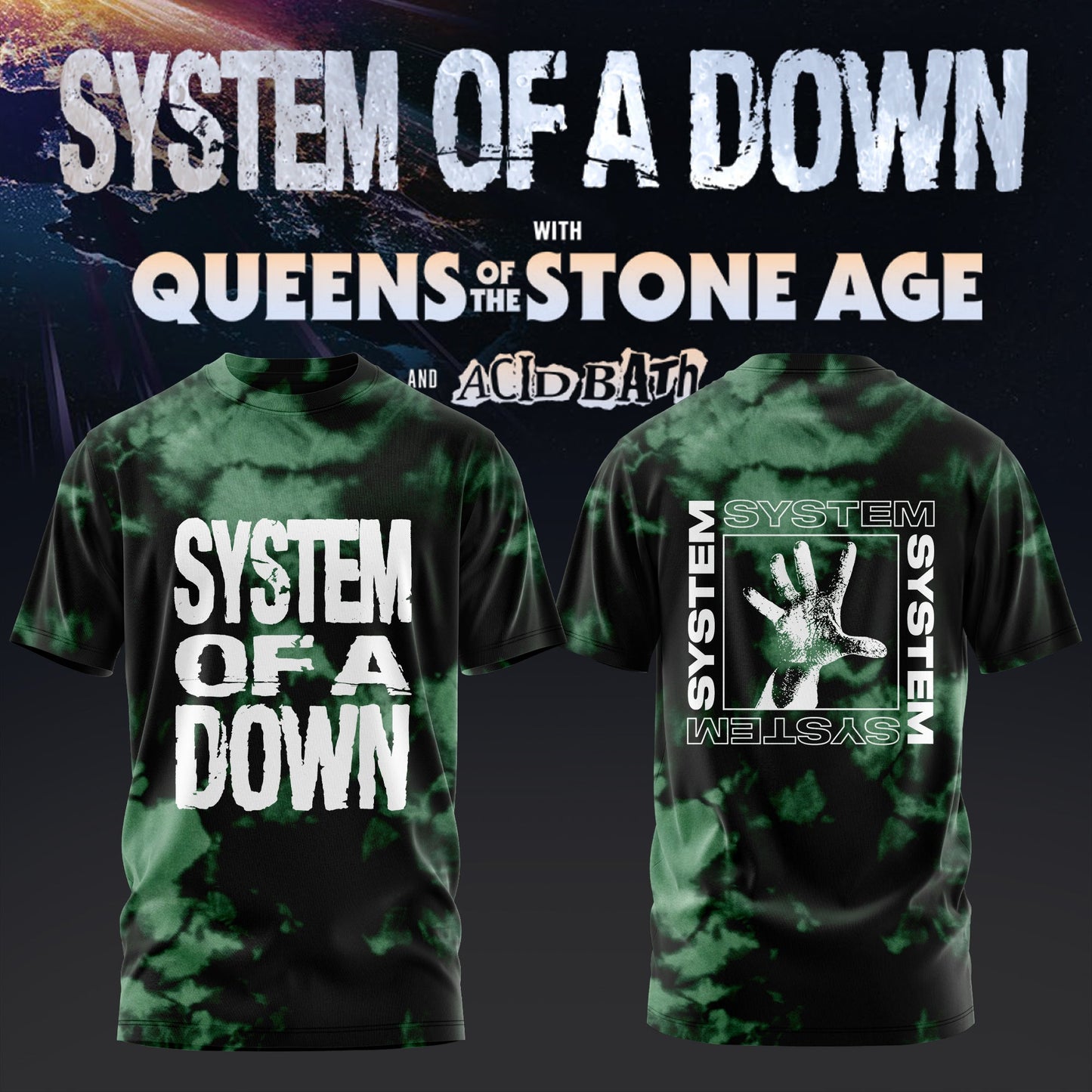 S.O.A.D -  UK &amp; EU Tour 2026 Limited T-Shirt