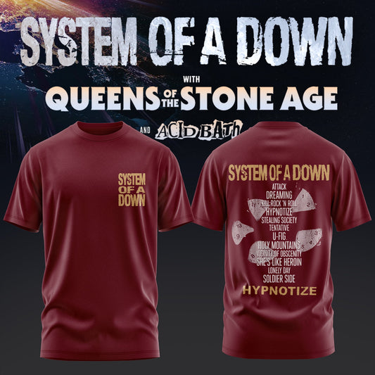 S.O.A.D -  UK &amp; EU Tour 2026 Limited T-Shirt