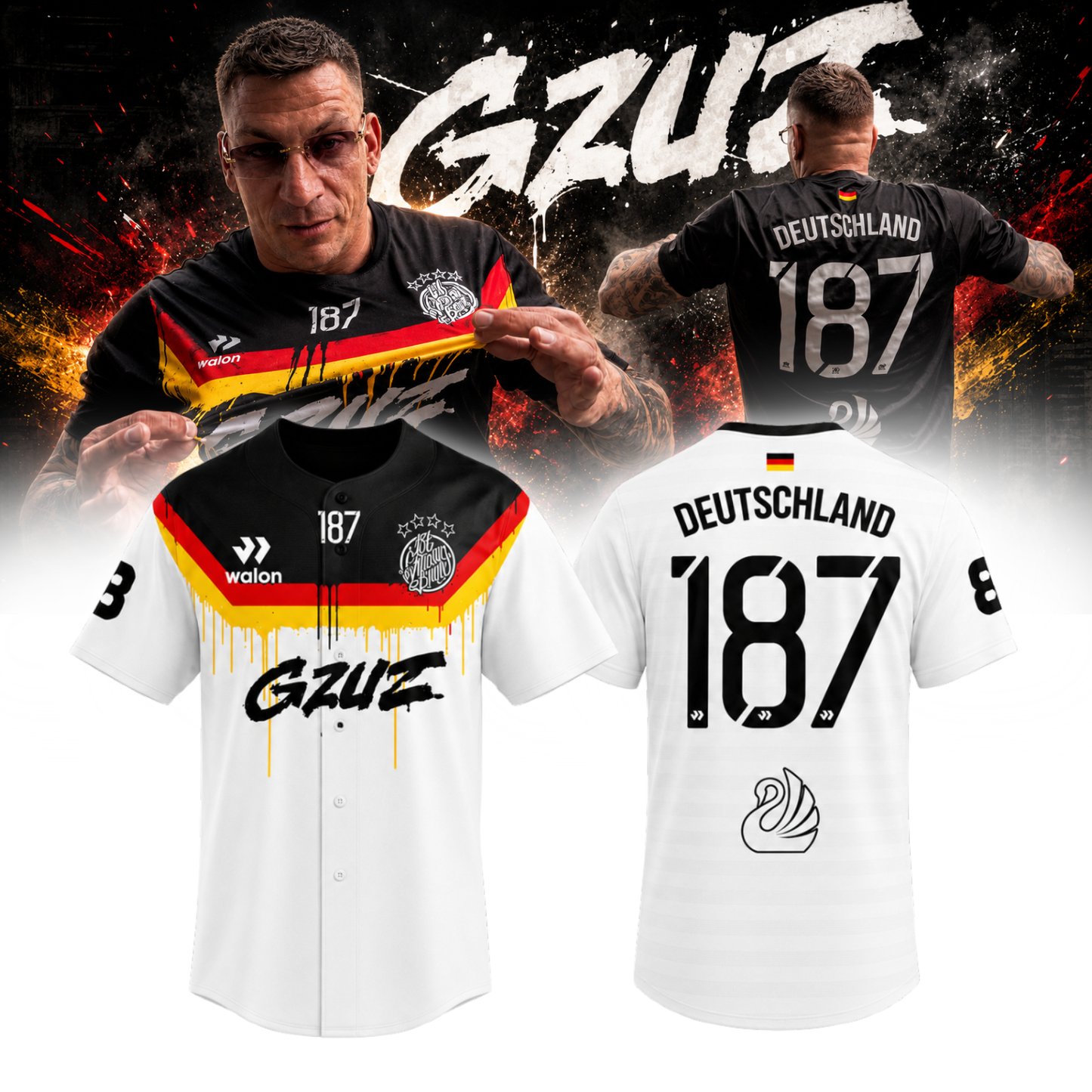 __GZUZ “Live Europe 2026” Signature Limited Edition – Jersey