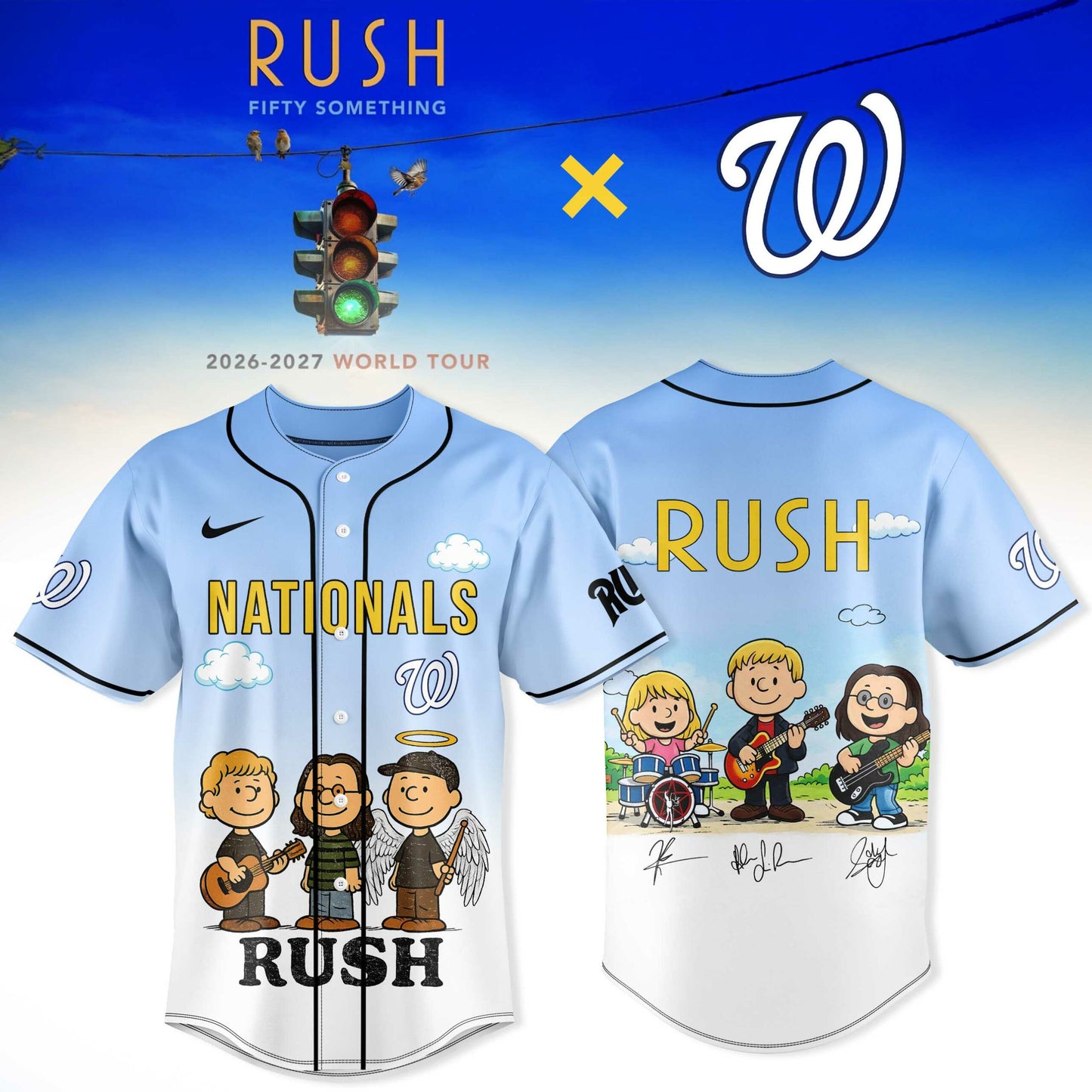 WSH – RUSH ‘Fifty Something’ World Tour