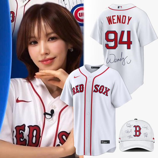 BOS Special Red Velvet "Wendy" Limited Edition Baseball Jersey