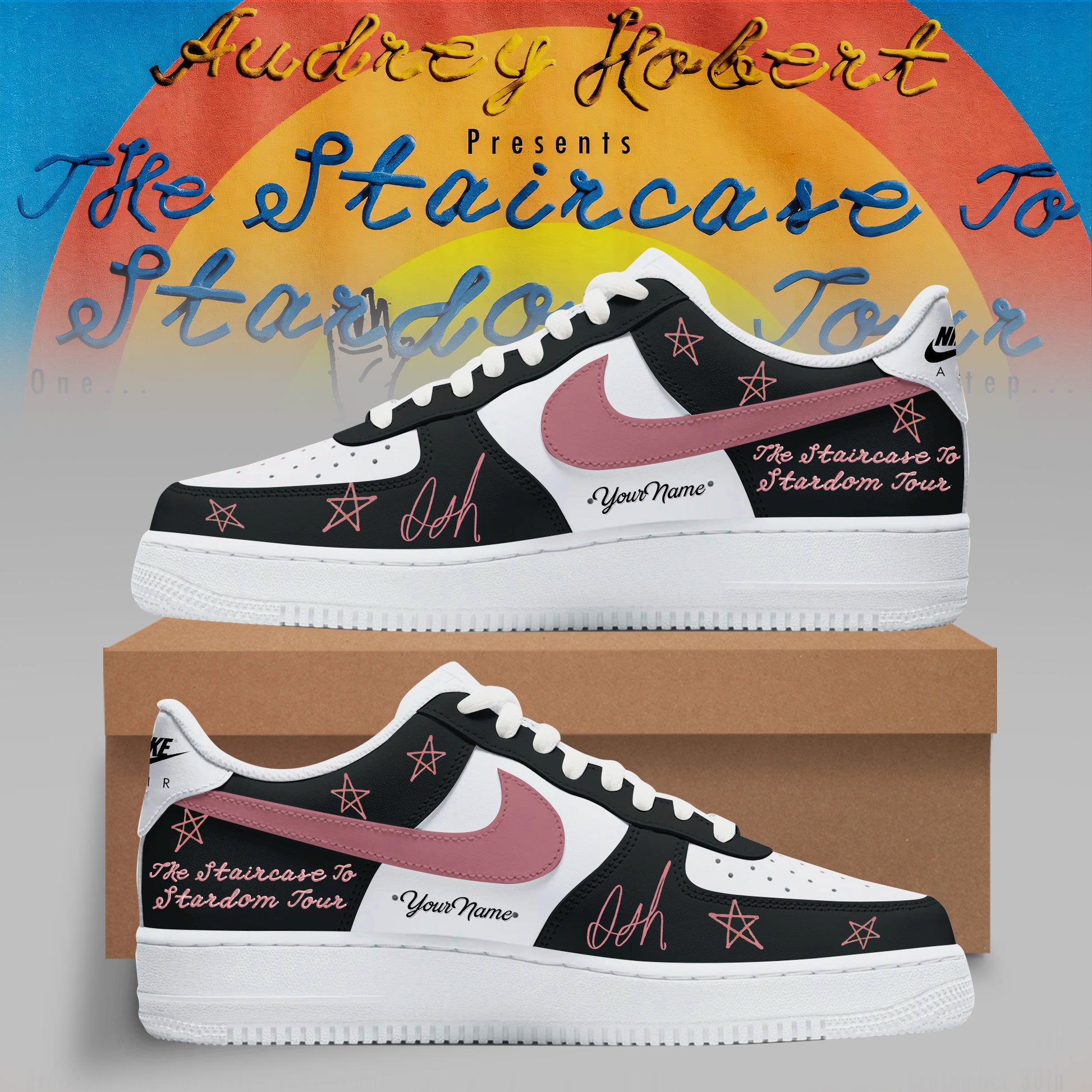 AUDREY HOBERT – THE STAIRCASE TO STARDOM TOUR SHOES