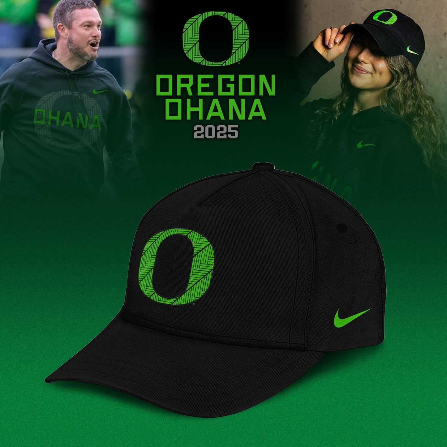 Oregon Ducks x Ohana Limited Edition ZIP Hoodie