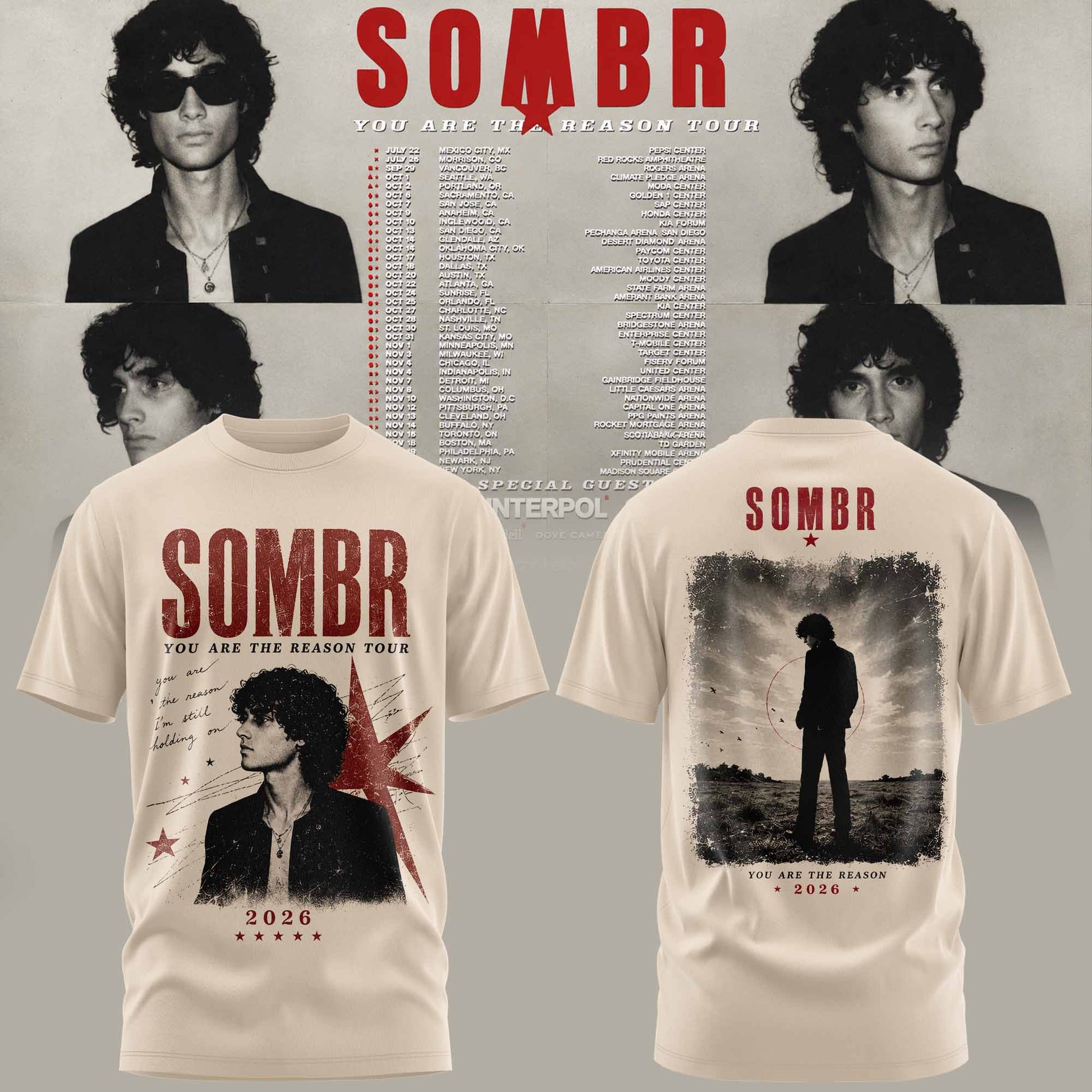 You Are The Reason Tour Premium 3D Tshirt - Style 3