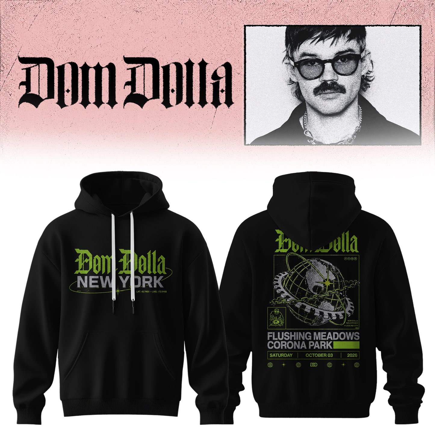 DOM DOLLA TOUR COLLECTION HOODIE
