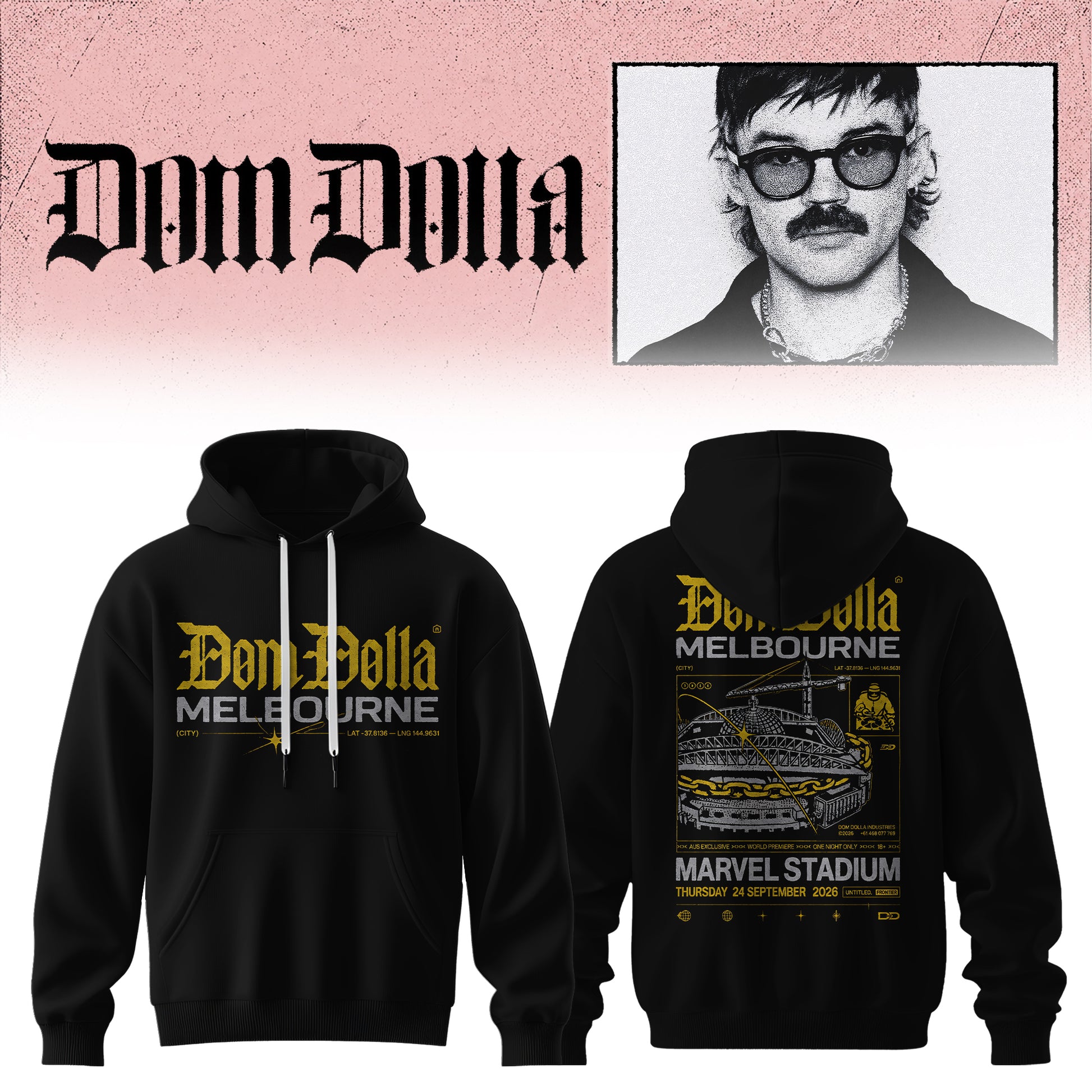 DOM DOLLA TOUR COLLECTION HOODIE