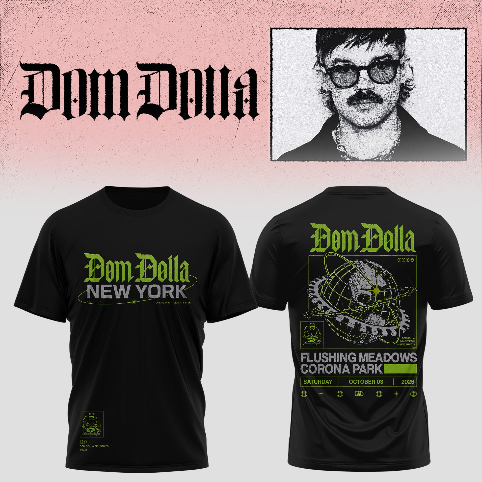 DOM DOLLA TOUR COLLECTION TEE