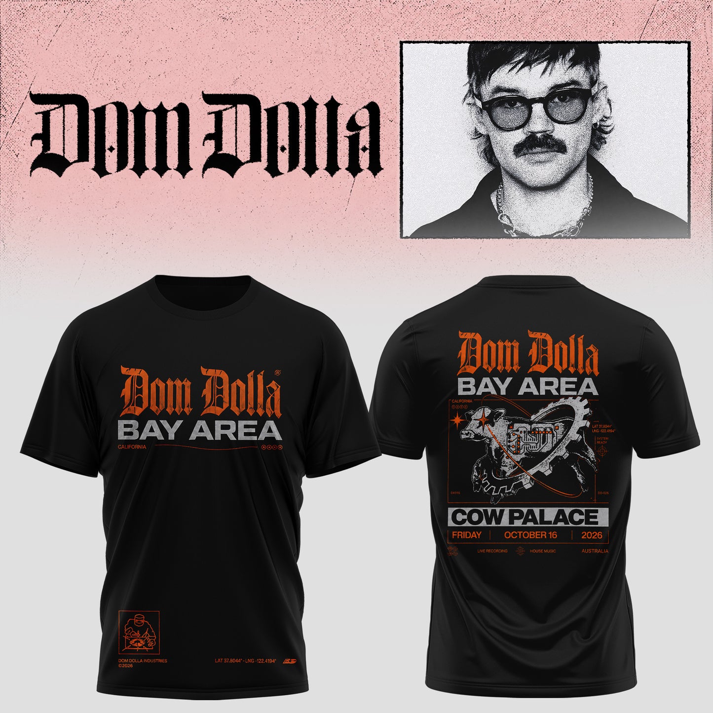 DOM DOLLA TOUR COLLECTION TEE